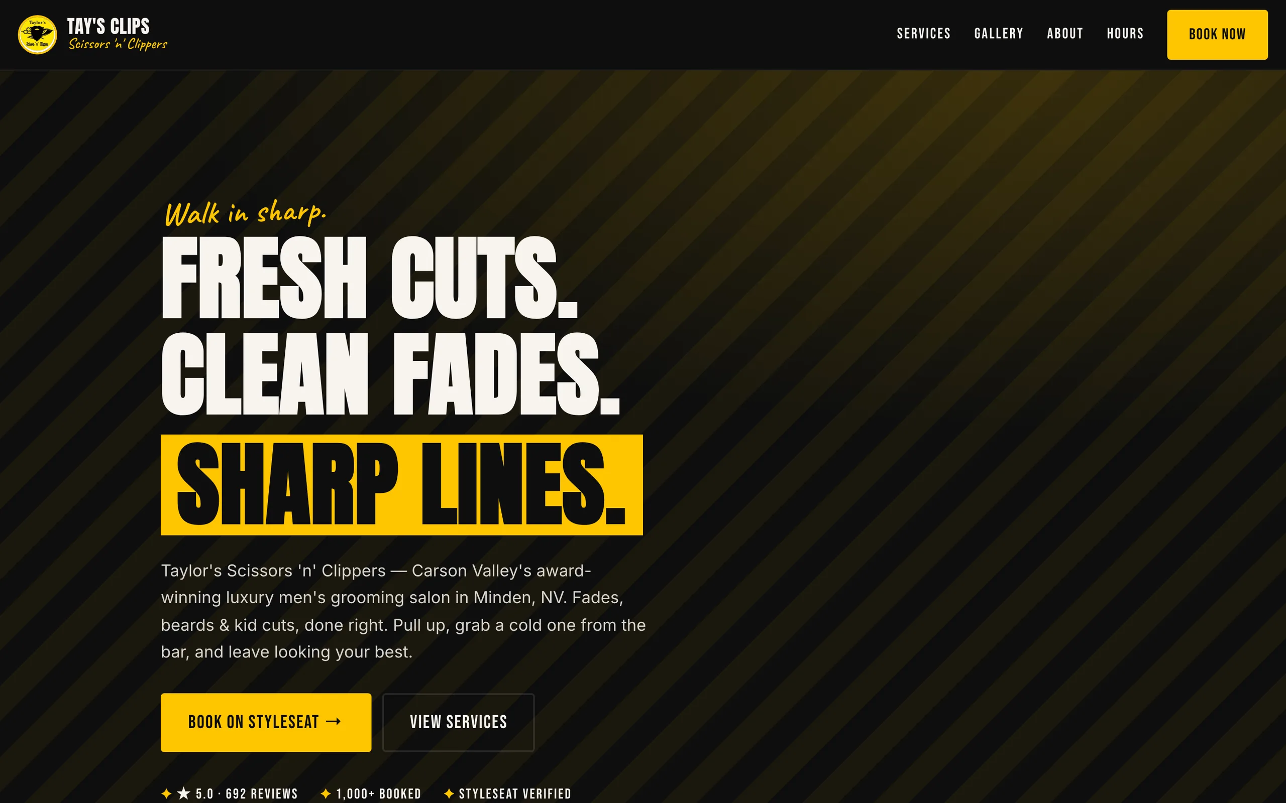 The Tay's Clips home page