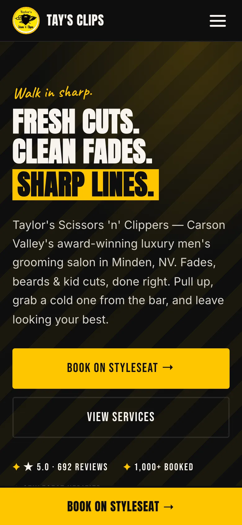 Tay's Clips on a phone
